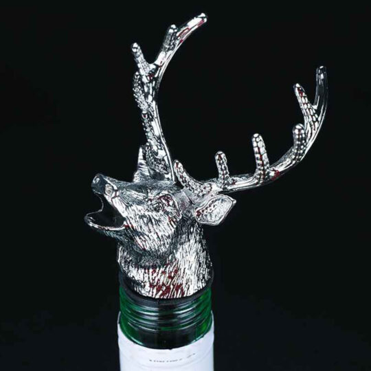 Deer Liquid Pourer Silver