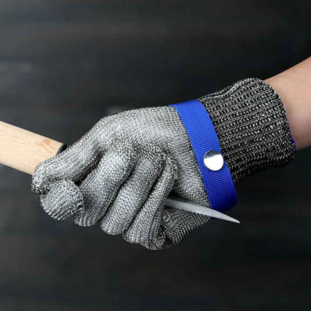 Steel Protection Gloves for knife cuts and bruises protection