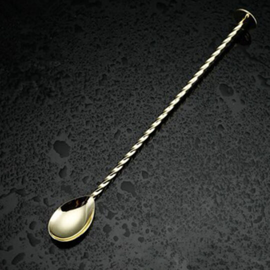 Disk Tail Spoon Gold
