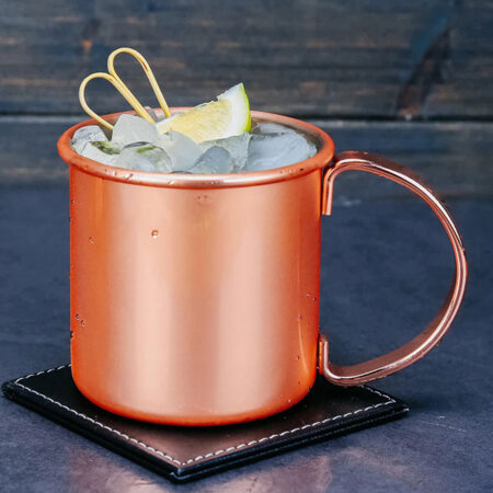 Copper Metal Mug for Iced drinks and cocktails