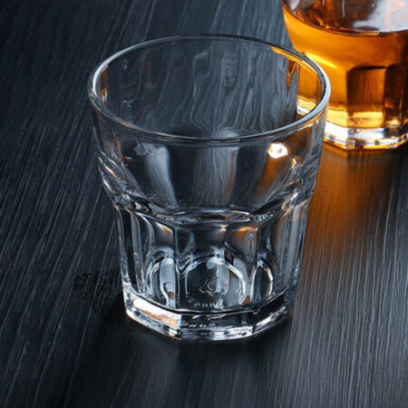 Old Fashioned Whisky Shot Glass for drinking scotch brandy Irish cream and other alcoholic beverages