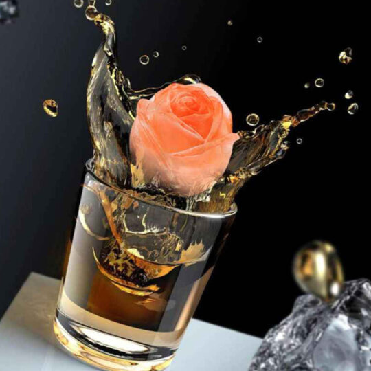 Beautiful Rose Ice Mold