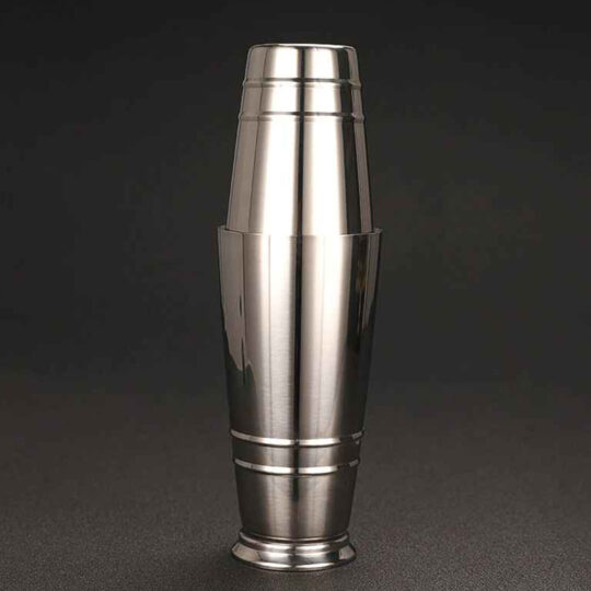 The Double Line Shaker Silver