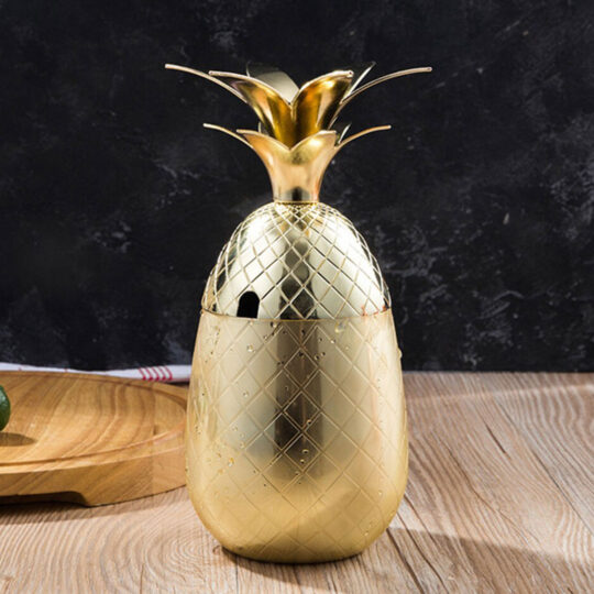 The Exquisite Pineapple Mug Gold