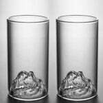 The Mountains Glass without handle