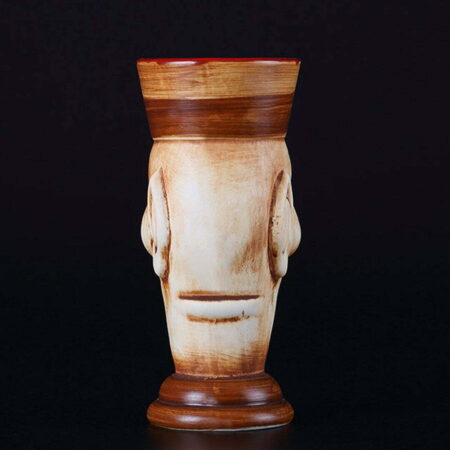 The Professor Tiki Mug for drinking beer wine and fun and exotic alcoholic beverages and fancy juicy cocktails