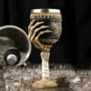 The Sacred Cup Tiki Mug for drinking beer wine and fun and exotic alcoholic beverages and fancy juicy cocktails