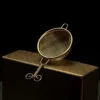 The Scissor Fine Mesh Strainer Gold