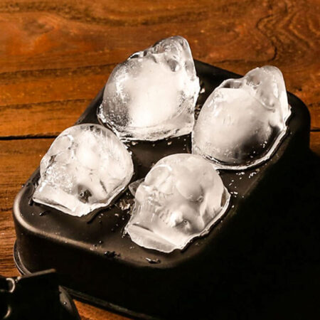 Fun Skull like Ice mold design for making ice cubes