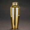 Gold Color Plated Stainless Steel Parisian French Cocktail Shaker