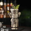 The Whisperer Tiki Mug for drinking beer wine and fun and exotic alcoholic beverages and fancy juicy cocktails