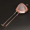 Tilted Edge Fine Mesh Strainer Copper