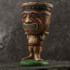 Wiggidy Doo Tiki Mug for drinking beer wine and fun and exotic alcoholic beverages and fancy juicy cocktails