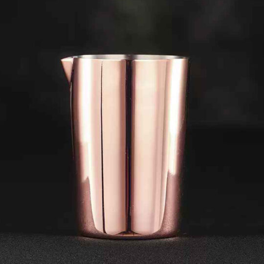 Copper plated Stainless Steel Mixing Tin for Stirring Cocktails