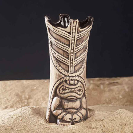 The Mad King Tiki Mug for drinking fun and exotic alcoholic beverages and fancy juicy cocktails