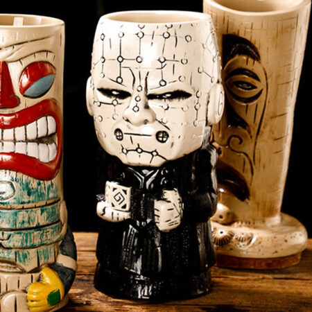 The Dark Brainless Magician Tiki Mug for drinking fun and exotic alcoholic beverages and fancy juicy cocktails