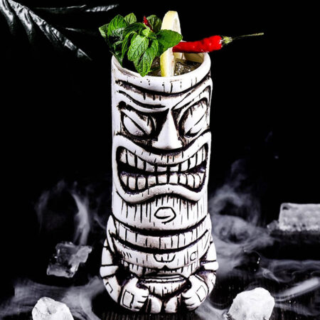 The Swagger God Tiki Mug for drinking fun and exotic alcoholic beverages and fancy juicy cocktails