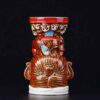 The Tribe Chieftain Tiki Mug for drinking beer wine and fun and exotic alcoholic beverages and fancy juicy cocktails