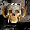 The Viking in Valhalla Tiki Mug for drinking fun and exotic alcoholic beverages and fancy juicy cocktails