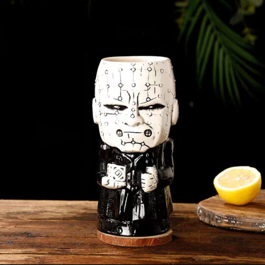 The Dark Brainless Magician Tiki Mug for drinking fun and exotic alcoholic beverages and fancy juicy cocktails