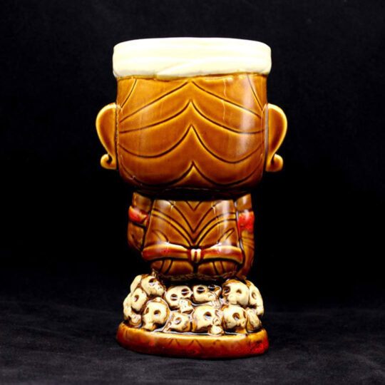 The Tribe Chieftain Tiki Mug for drinking beer wine and fun and exotic alcoholic beverages and fancy juicy cocktails