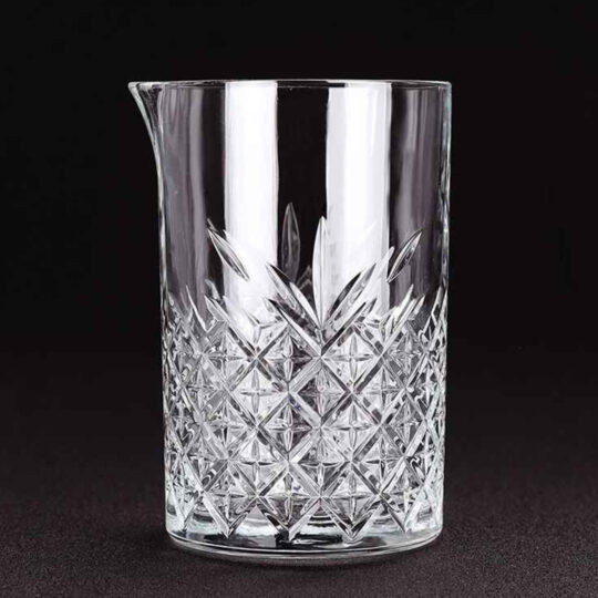 Diamond Crossed Mixing Glass