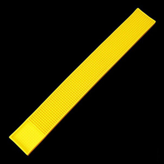 Long Rectangular Bar Mat Yellow