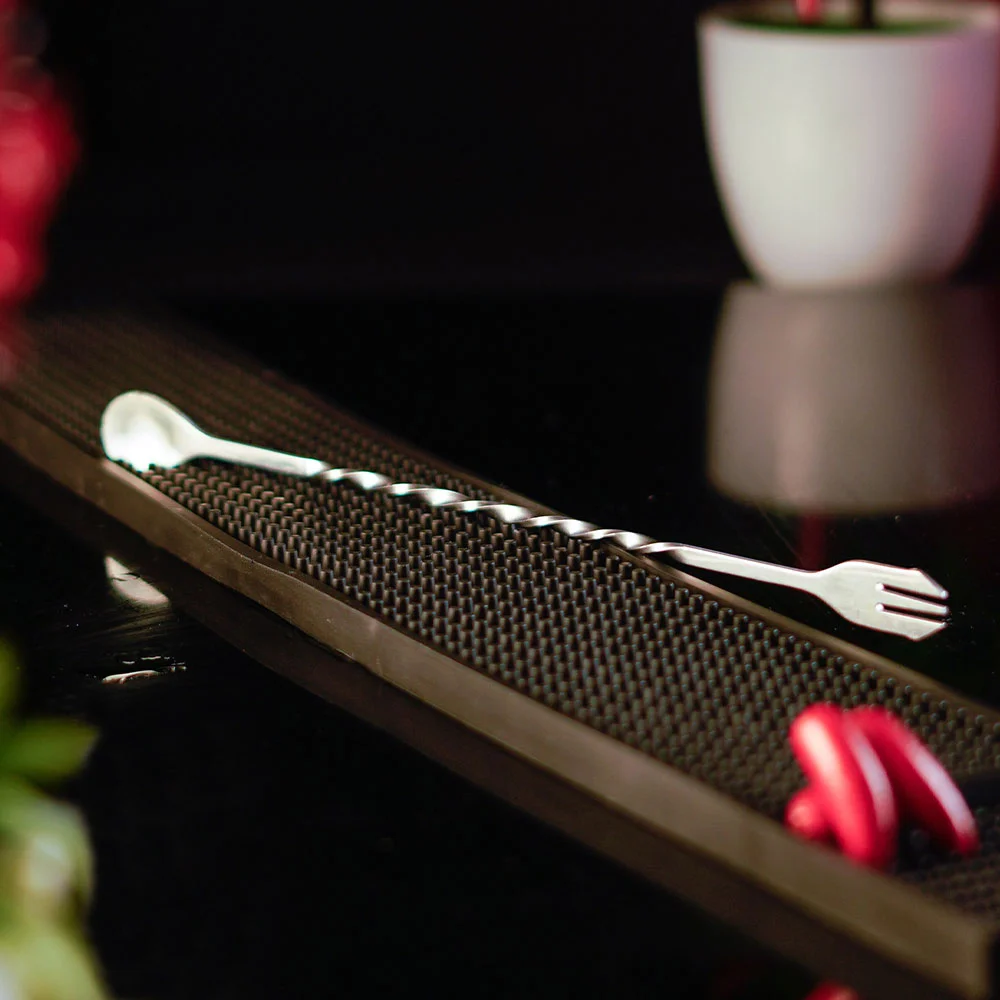 Bartending Spoon with Fork on the opposite end