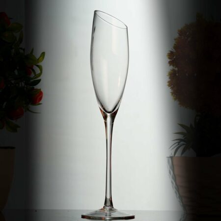 Empty Flute Champagne Glass