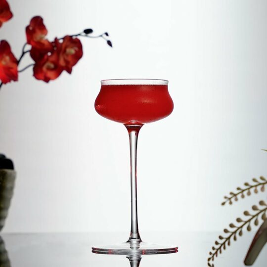 Tall Stemmed Coupe Cocktail Glass