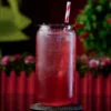 Large Glass Jar filled with City Rickey Cocktail