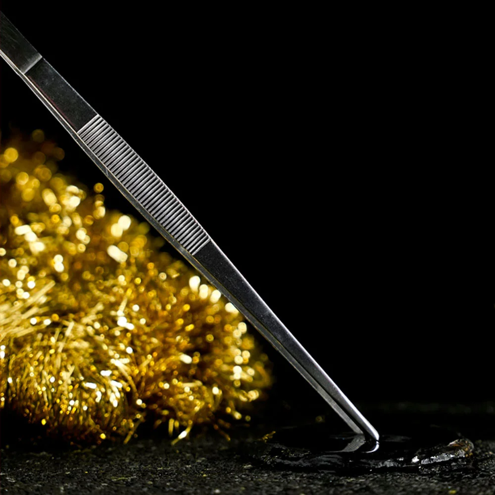 Metal Tweezer for picking up cocktail garnishes and ice cubes