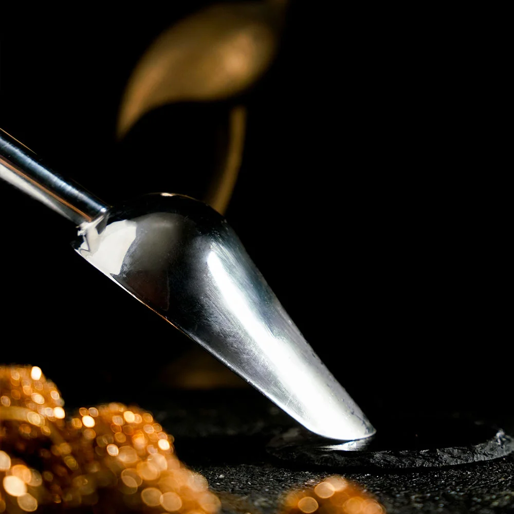 Metal Ice Scoop for picking up ice cubes