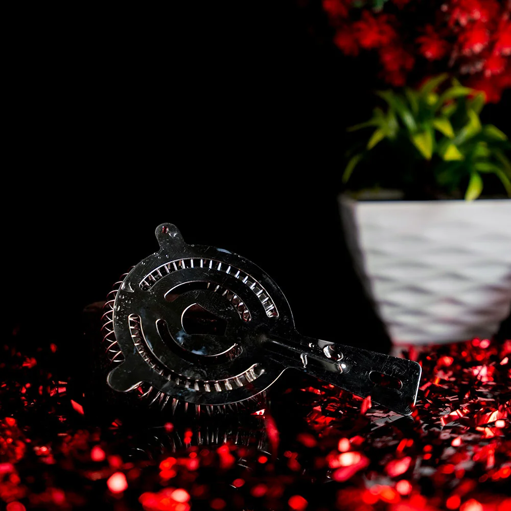 Silver Stainless Steel Strainer for straining cocktails