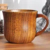 Rustic wooden cocktail mug by Skol, The Woodland Warmer, with visible grain, ideal for eco-friendly hot cocktails.